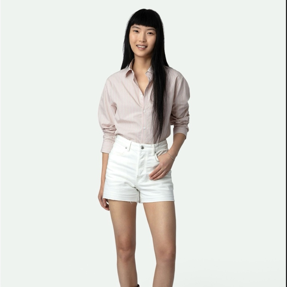 Zadig & Voltaire primrose collar shirt